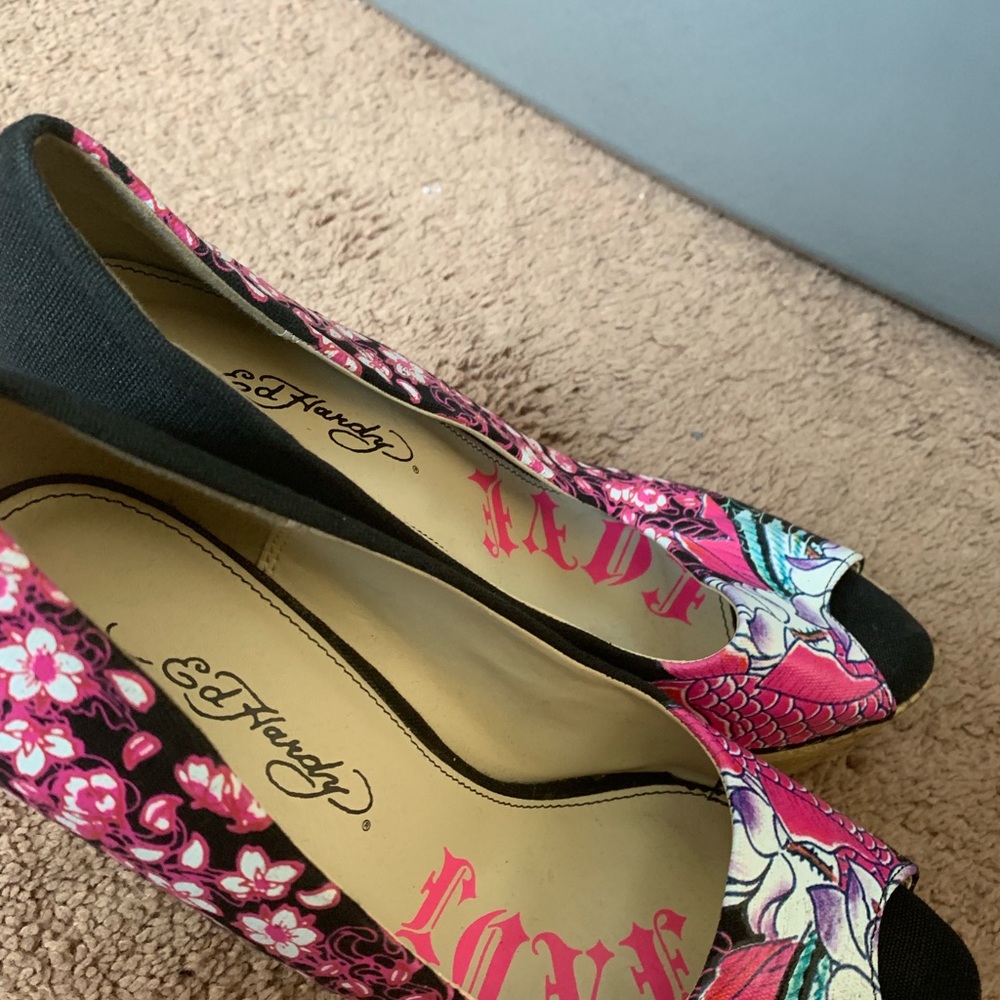 Ed Hardy wedges